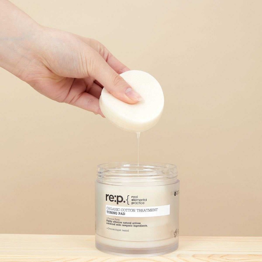 Neogen T Nico Facial | T Nico Neogen Re:P Organic Cotton Treatment Toning Pad 130Ml