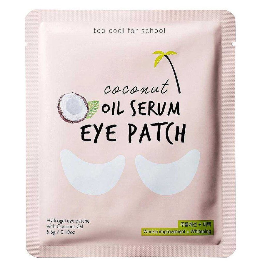 Too cool for school Parches | Parches De Ojos Coconut Oil Serum Eye Patch