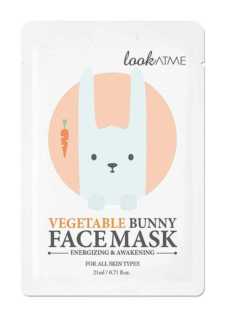 Look at Me Mascarilla Facial | Mascarilla Facial Look At Me Vegetable Bunny Face Mask