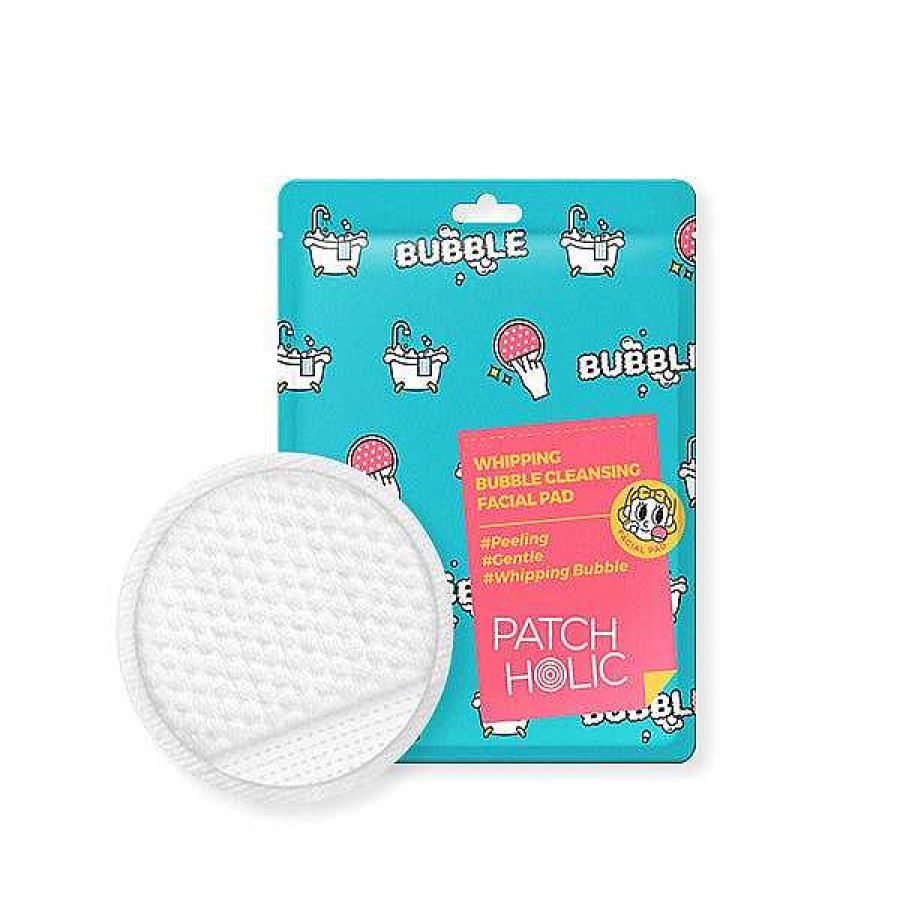 PATCH HOLIC Aceites Limpiadores | Discos Limpiadores Patch Holic Whipping Bubble Cleansing Facial Pad 10G