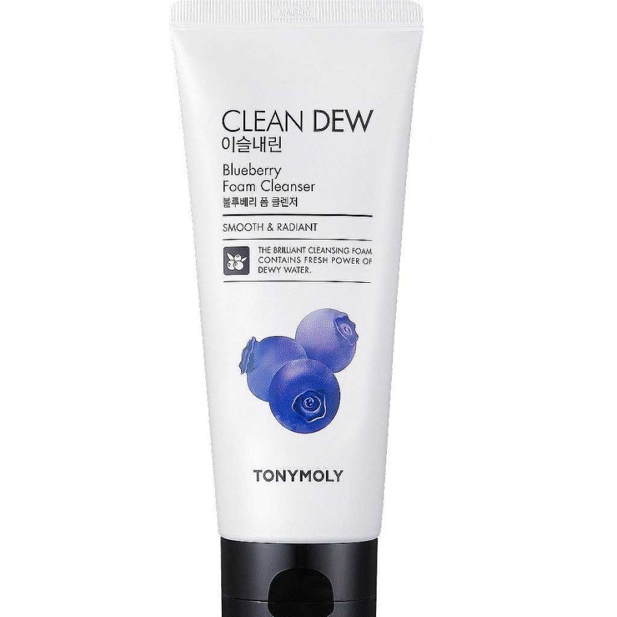 Tonymoly Espumas Limpiadoras | Limpiador Facial Tonymoly Clean Dew Blueberry 180 Ml