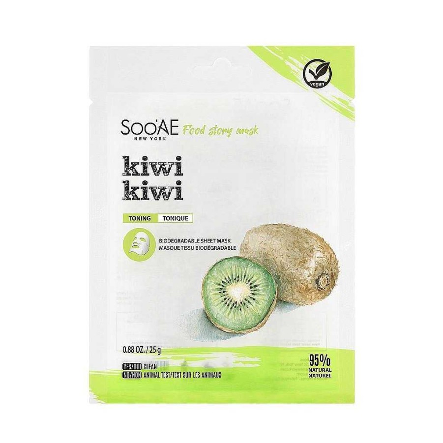 Soo'Ae Mascarilla Facial | Mascarilla Facial Soo'Ae Food Story Kiwi