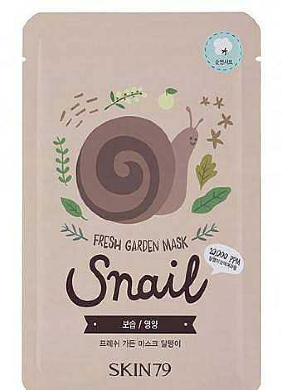 Skin79 Mascarilla Facial | Mascarilla Facial Snail - Fresh Garden Mask