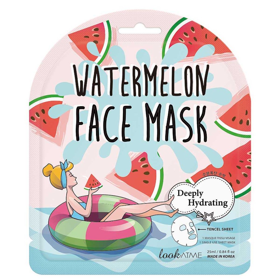 Look at Me Mascarilla Facial | Mascarilla Facial Look At Me Watermelon Face Mask