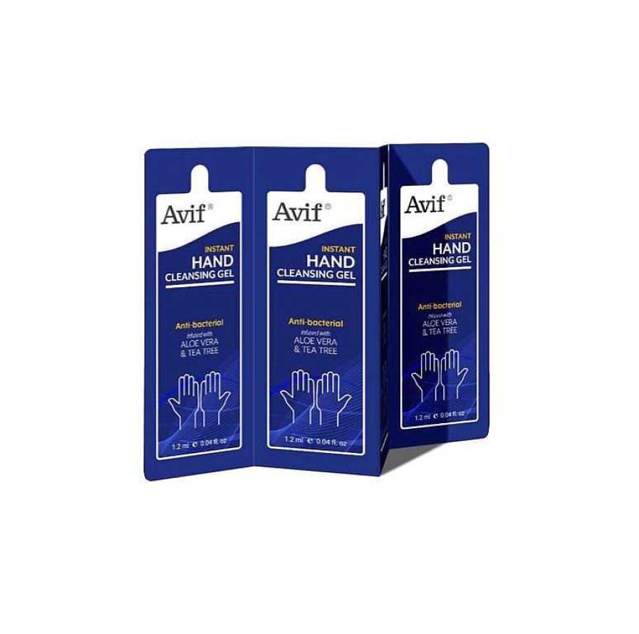 Avif Crema De Manos | Gel Higienizante Avif Instant Hand Cleansing Gel (12 Sobres Monodosis)