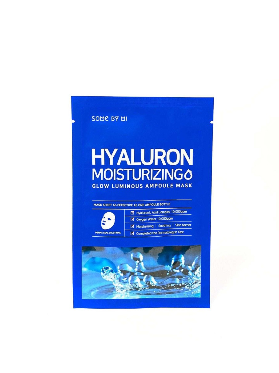 Some by Mi Mascarilla Facial | Mascarillas Some By Mi Hyaluron Moisturizing Glow Luminous Ampoule Mask 25G