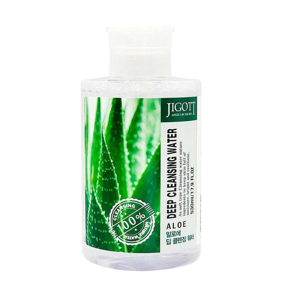 Jigott Agua Micelar | Agua Micelar Jigott Aloe Deep Cleansing Water 530Ml