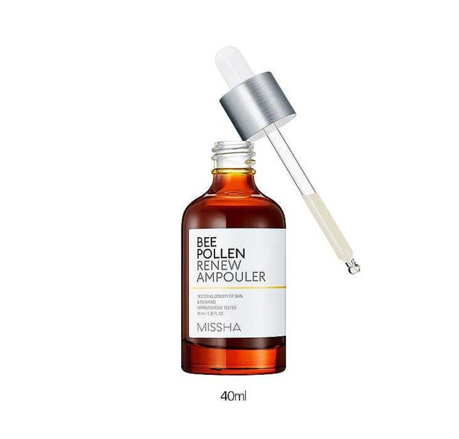 Missha S Rum | Serum Missha Bee Pollen Renew Ampouler 40Ml