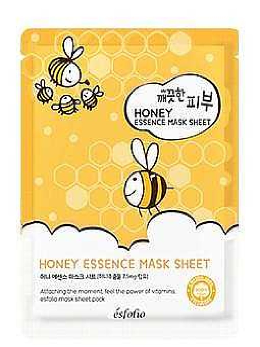 Esfolio Mascarilla Facial | Mascarilla Facial Esfolio Pure Skin Honey Essence Mask Sheet 25Ml