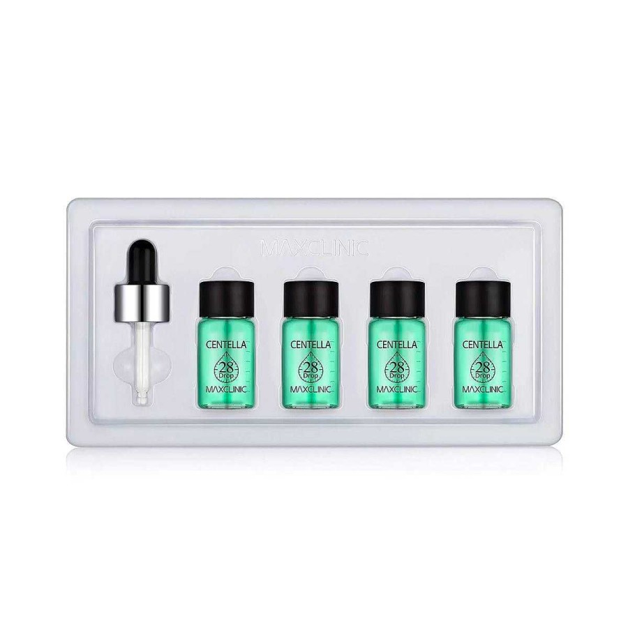 MaxClinic Packs Cosm Tica | Set De Ampollas Maxclinic Centella 28 Drop Ampoule 10Ml X 4Ud