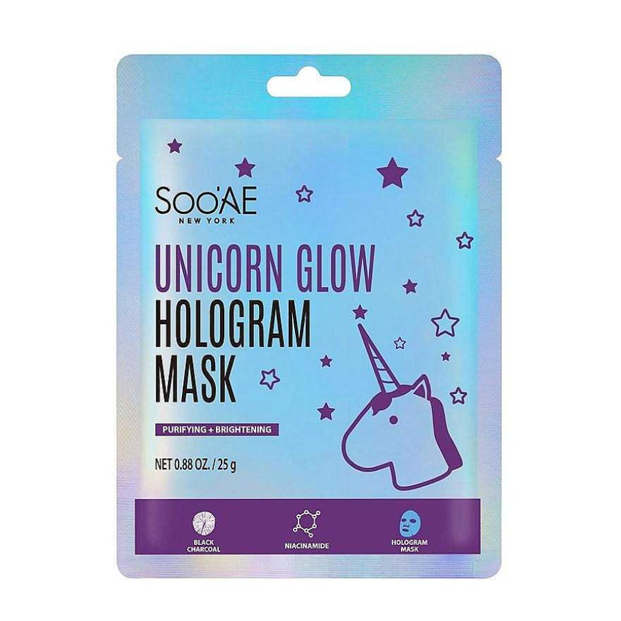 Soo'Ae Piel Mixta | Mascarilla Facial Soo'Ae Unicorn Glow Hologram