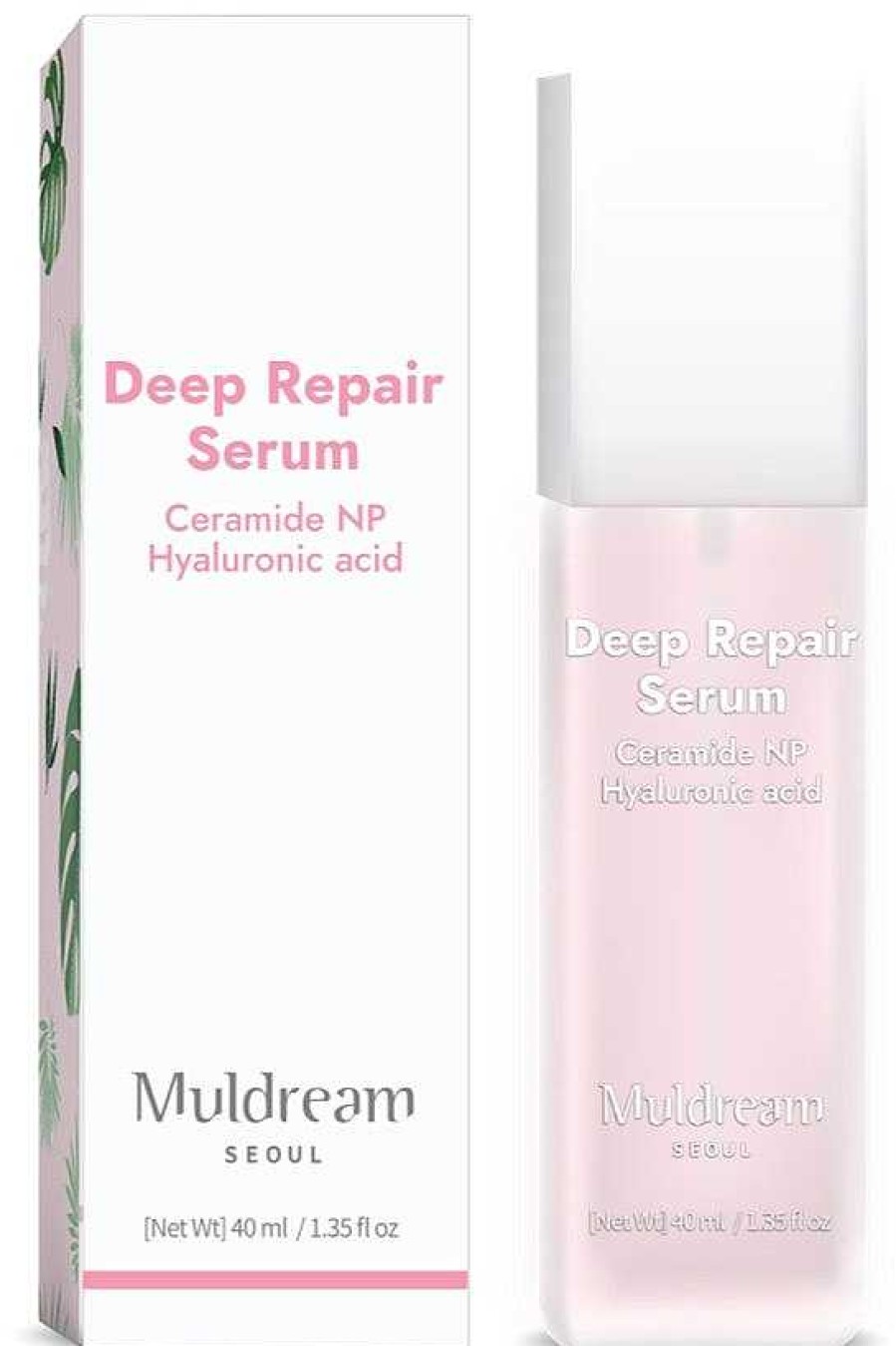 Muldream Cosm Tica Natural | Serum Muldream Deep Repair Serum - Ceramide Np, Hyaluronic Acid 40Ml