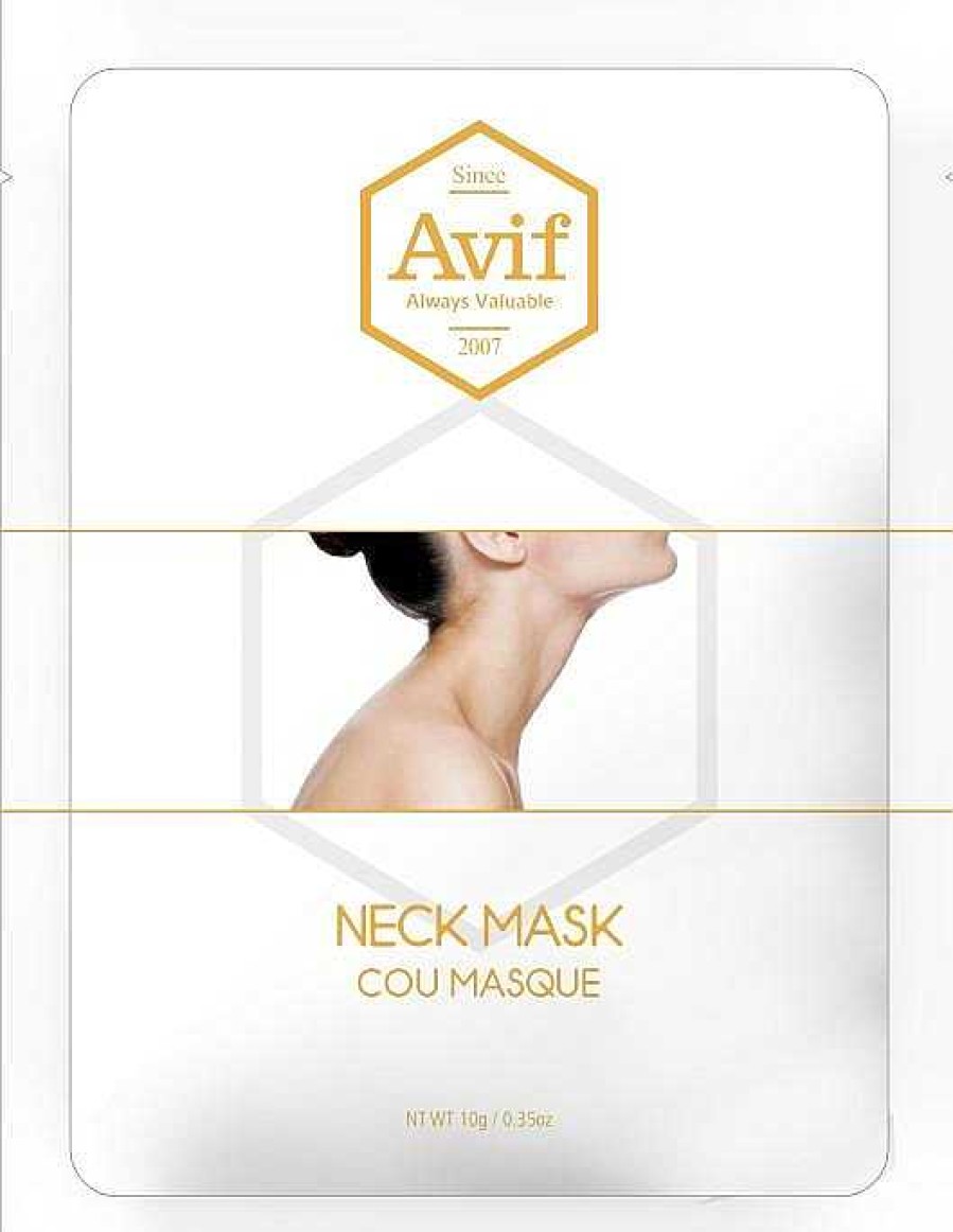 Avif Mascarilla Facial | Mascarilla Para Cuello Avif Biocell Neck Mask