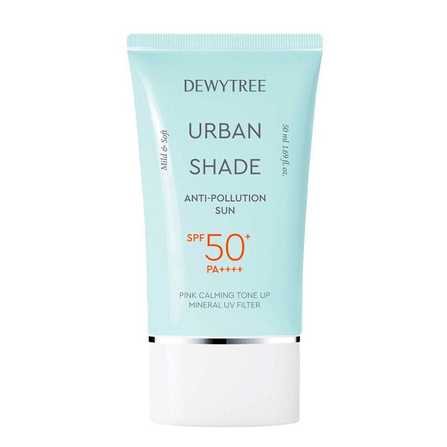 Dewytree Protectores Solares Faciales | Protecci N Solar Dewytree Urban Shade Anti-Pollution Sun Spf50+ Pa++++ 50Ml