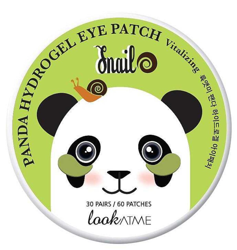 Look at Me Parches | Panda Hydrogel Eye Patch Snail