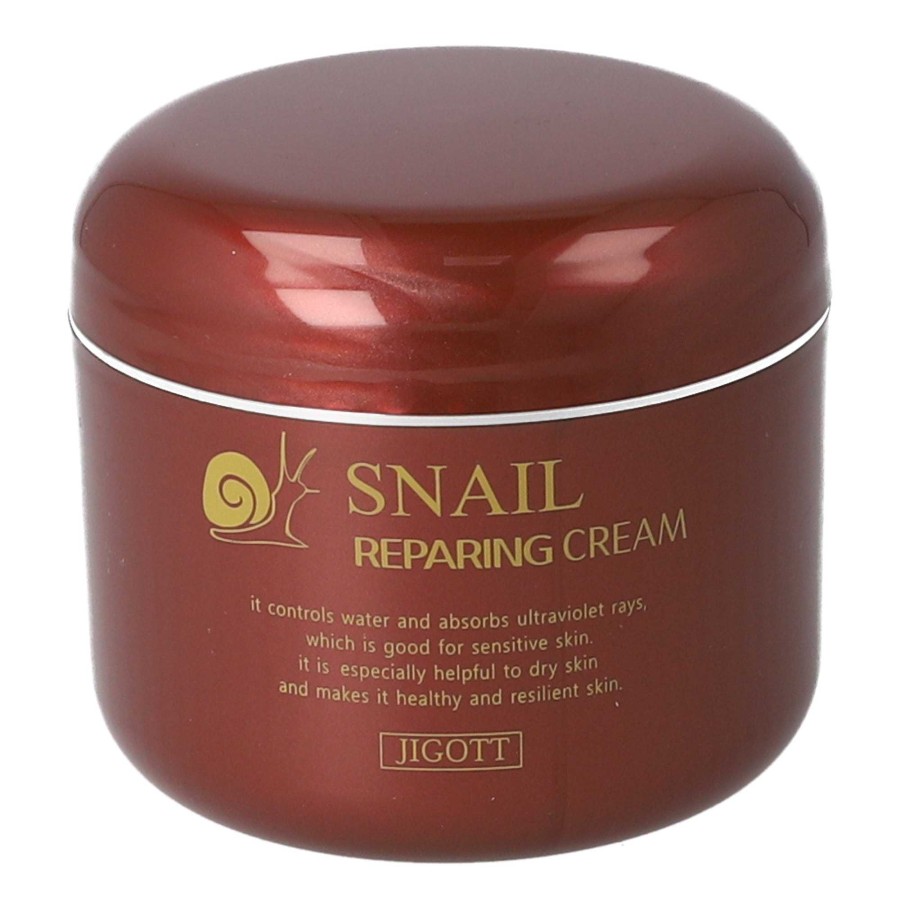 Jigott Antiedad | Crema Facial Jigott Snail Reparing Cream