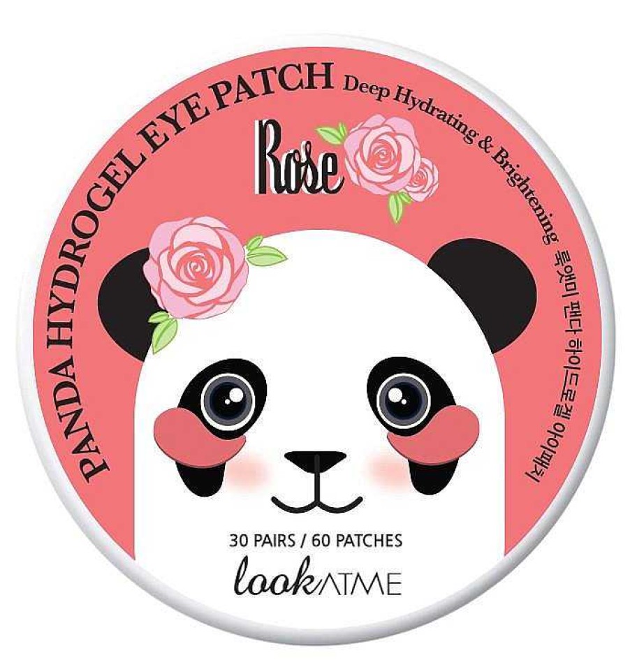 Look at Me Parches | Panda Hydrogel Eye Patch Rose