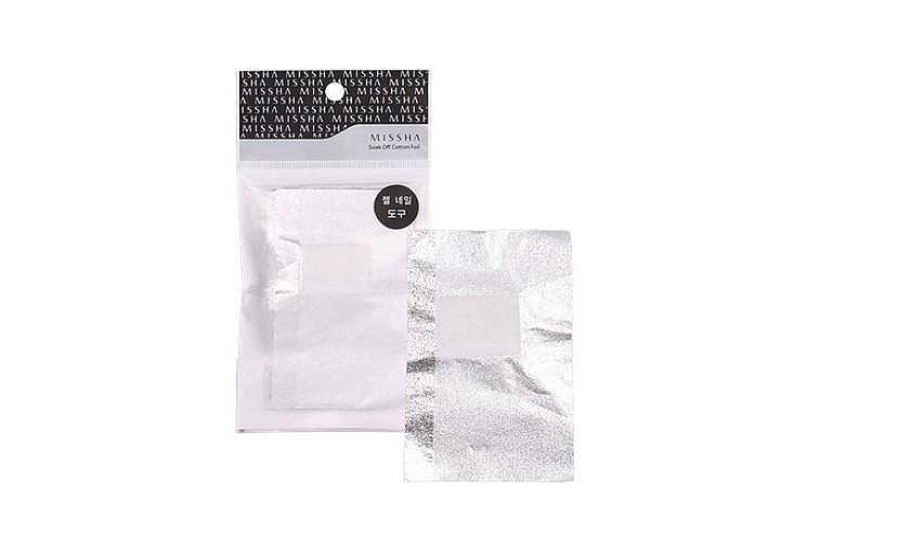 Missha U As | Algod N Para Eliminaci N De Esmalte Missha Soak Off Cotton Foil