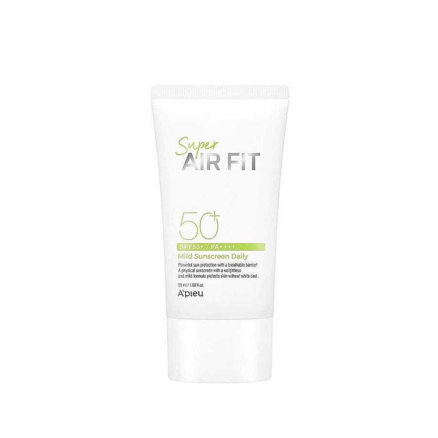 A'pieu Protectores Solares Faciales | Super Air Fit Mild Sunscreen Daily Spf50+/Pa++++