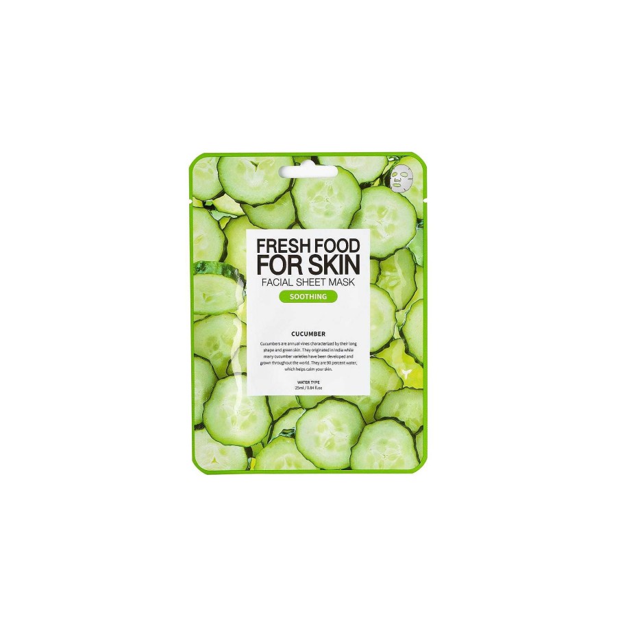 Farm Skin Mascarilla Facial | Mascarilla Facial Farm Skin Fresh Food For Skin Facial Sheet Mask (Cucumber) 25Ml