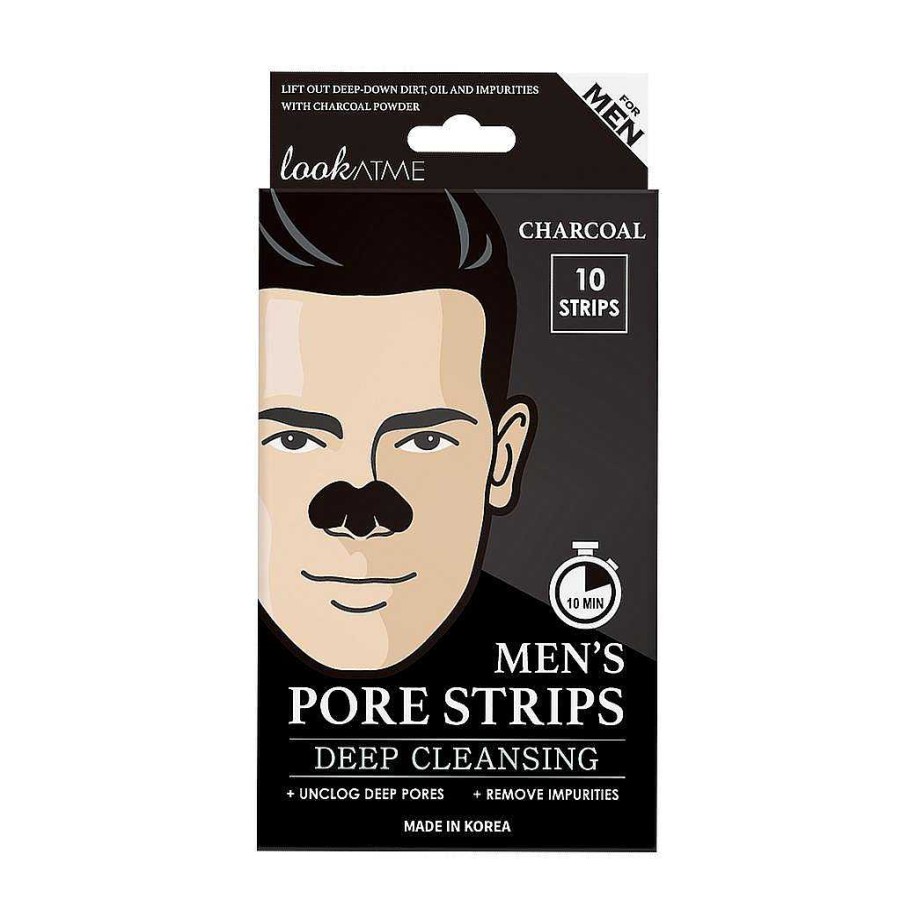 Look at Me Parches | Parches Para Nariz Look At Me Men'S Nose Pore Strips - Charcoal