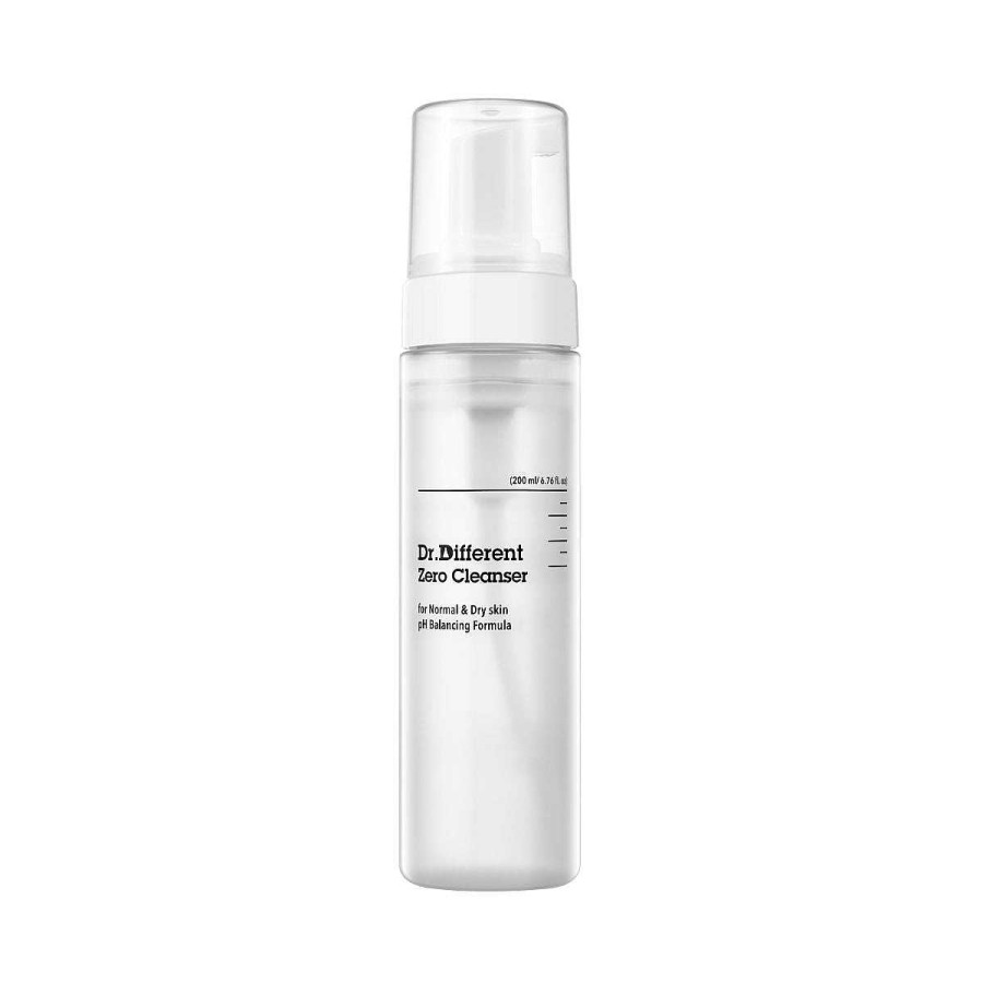 DR. DIFFERENT Espumas Limpiadoras | Espuma Limpiadora Dr. Different Zero Cleanser (For Normal & Dry Skin) 200Ml