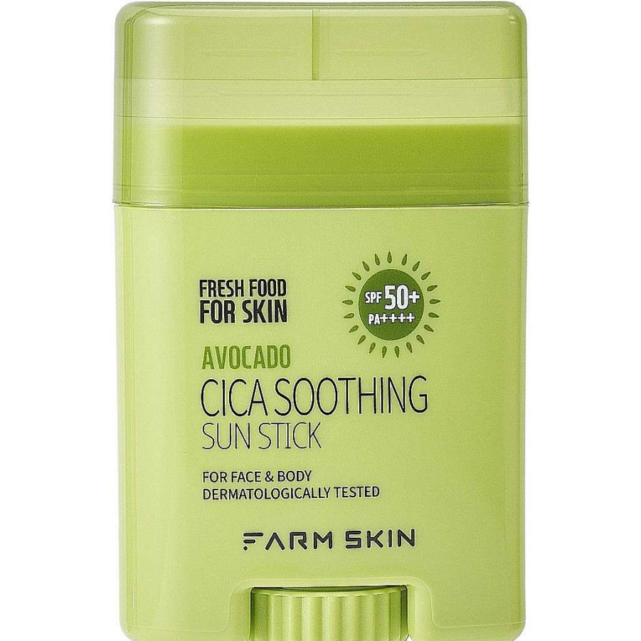 Farm Skin Protectores Solares Faciales | Crema Solar Farm Skin Fresh Food For Skin Sun Stick Avocado