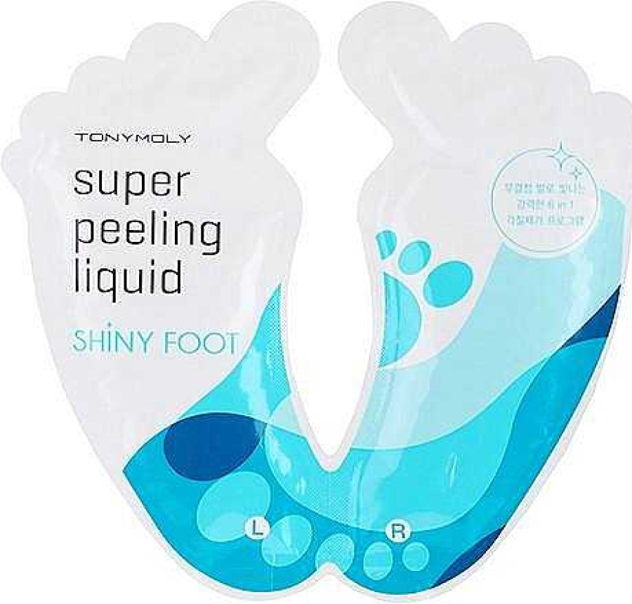 Tonymoly Cuidado De Pies | Mascarilla Para Pies Tonymoly Shiny Foot Super Peeling Liquid