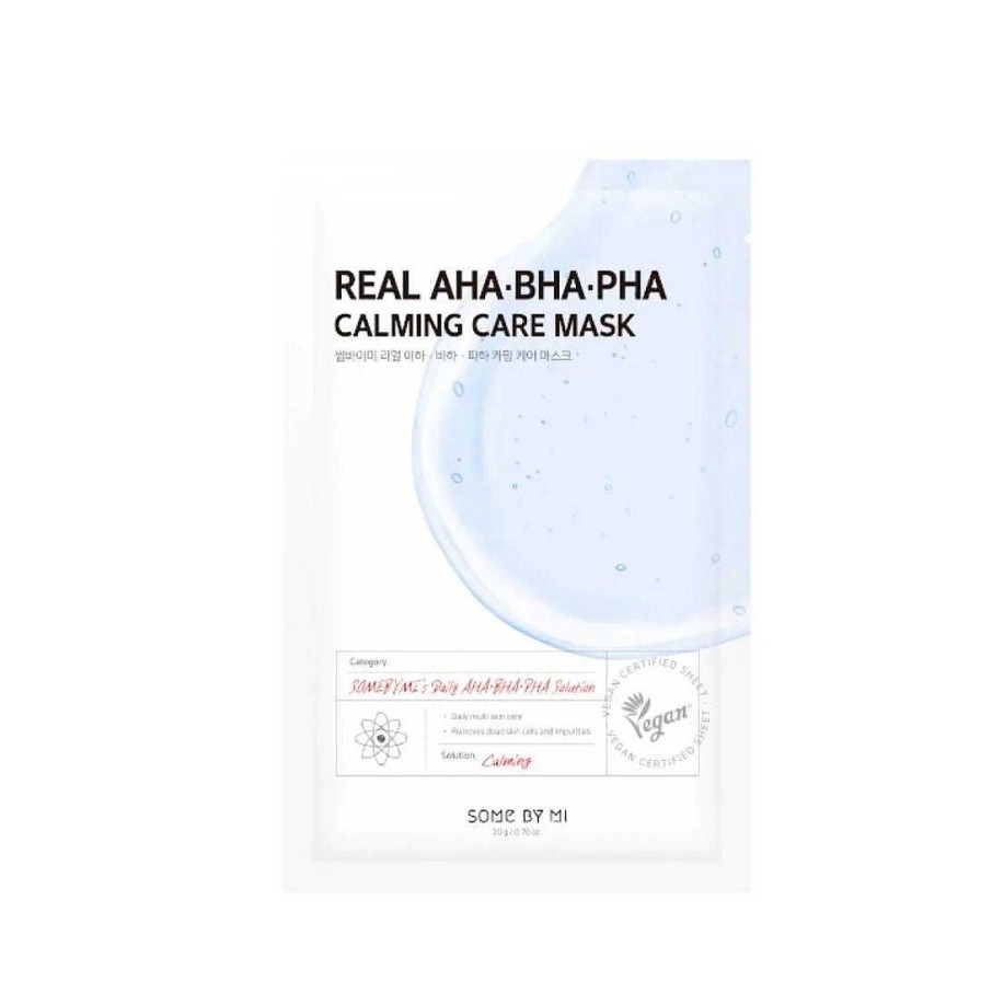 Some by Mi Exfoliante Facial | Mascarilla Facial Some By Mi Real Aha-Bha-Pha Calming Care Mask 20G