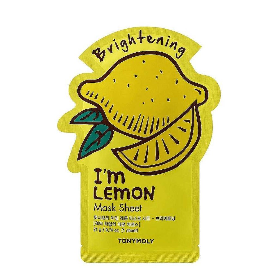 Tonymoly Mascarilla Facial | Mascarilla Facial Tonymoly I'M Lemon Mask Sheet - Brightening