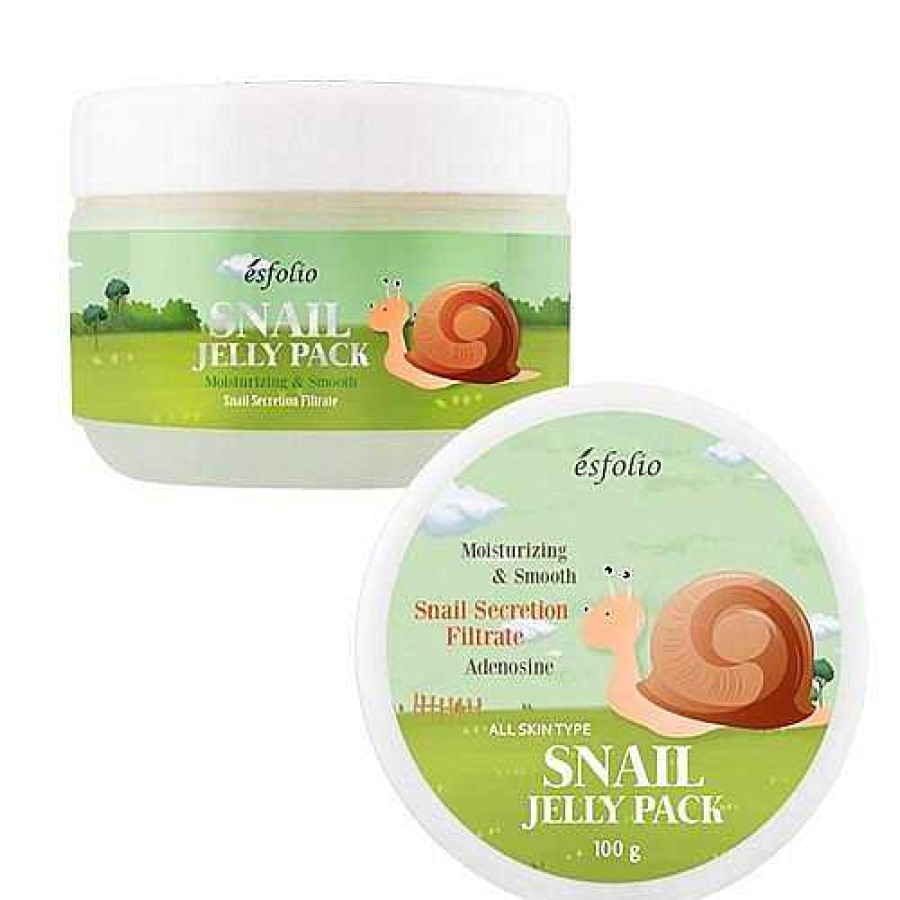 Esfolio Antiedad | Crema Facial Esfolio Snail Memory Shape Jelly Pack 100G