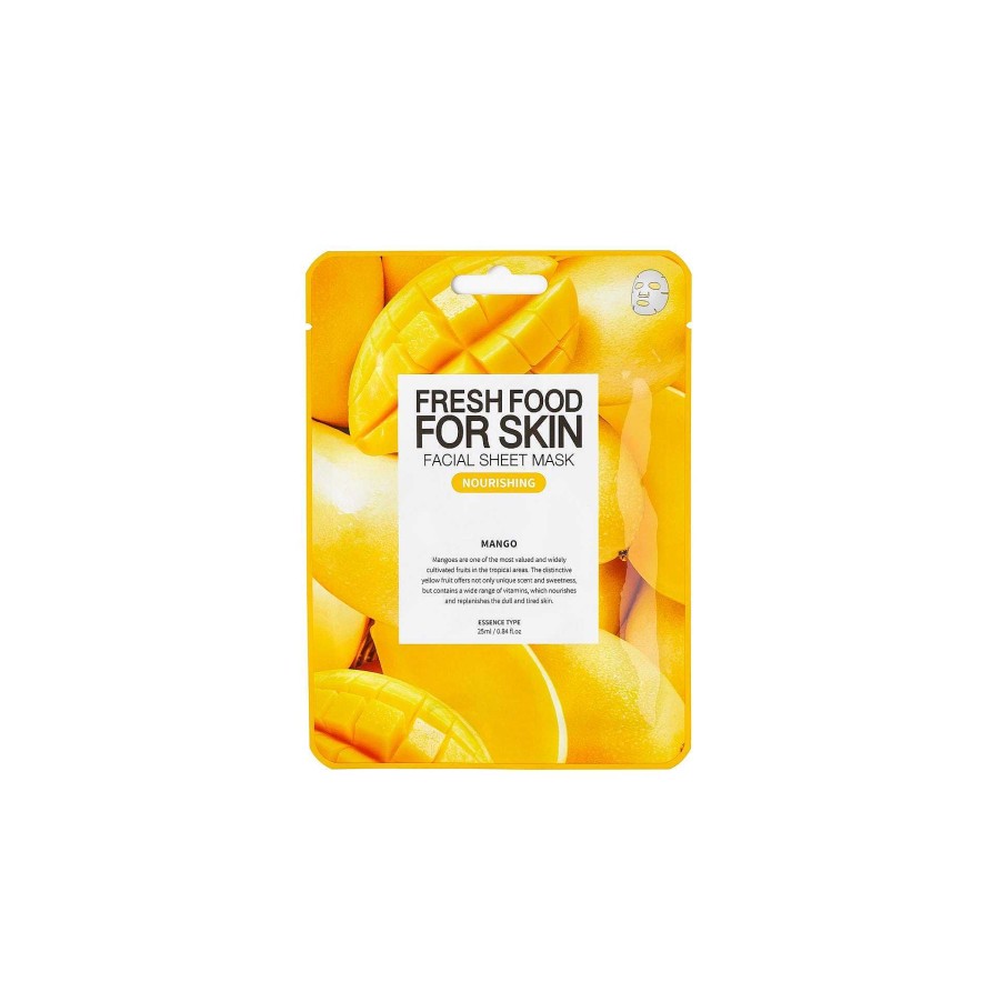 Farm Skin Mascarilla Facial | Mascarilla Facial Farm Skin Freshfood For Skin Facial Sheet Mask (Mango) 25Ml