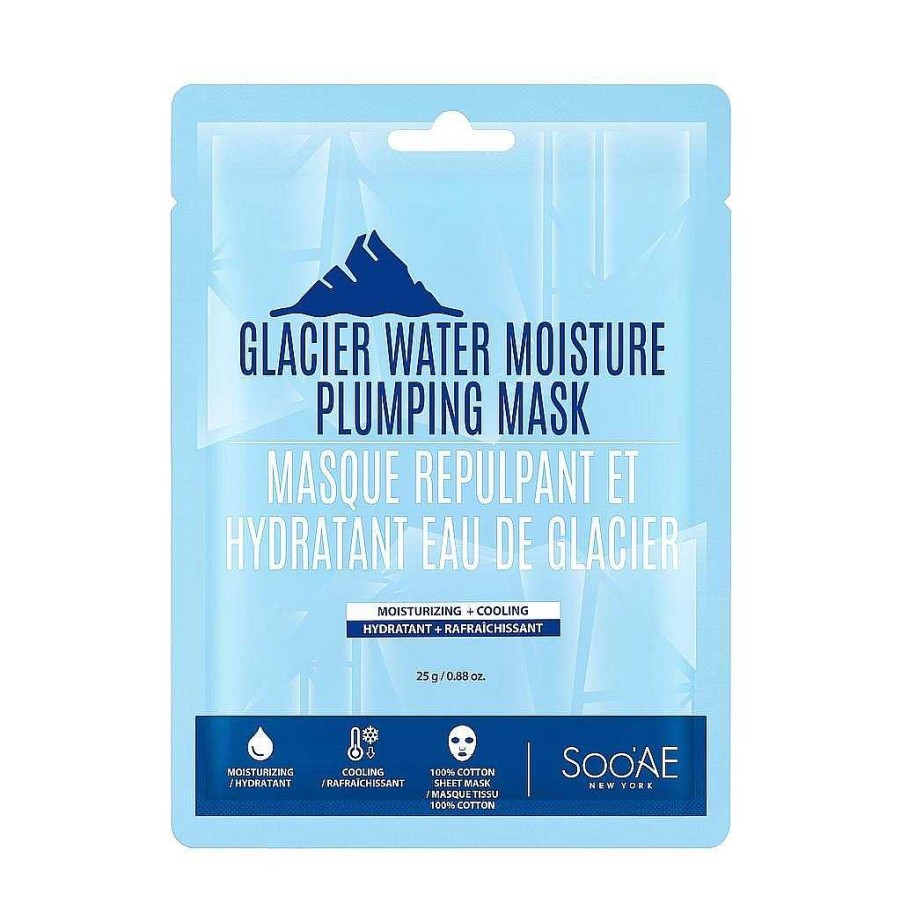 Soo'Ae Mascarilla Facial | Mascarilla Facial Soo'Ae Glacier Water Moisture Plumpling Mask 25G