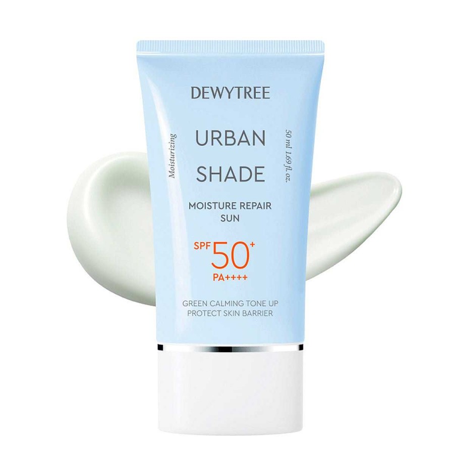 Dewytree Protectores Solares Faciales | Protecci N Solar Dewytree Urban Shade Moisture Repair Sun Spf50+ Pa++++ 50Ml