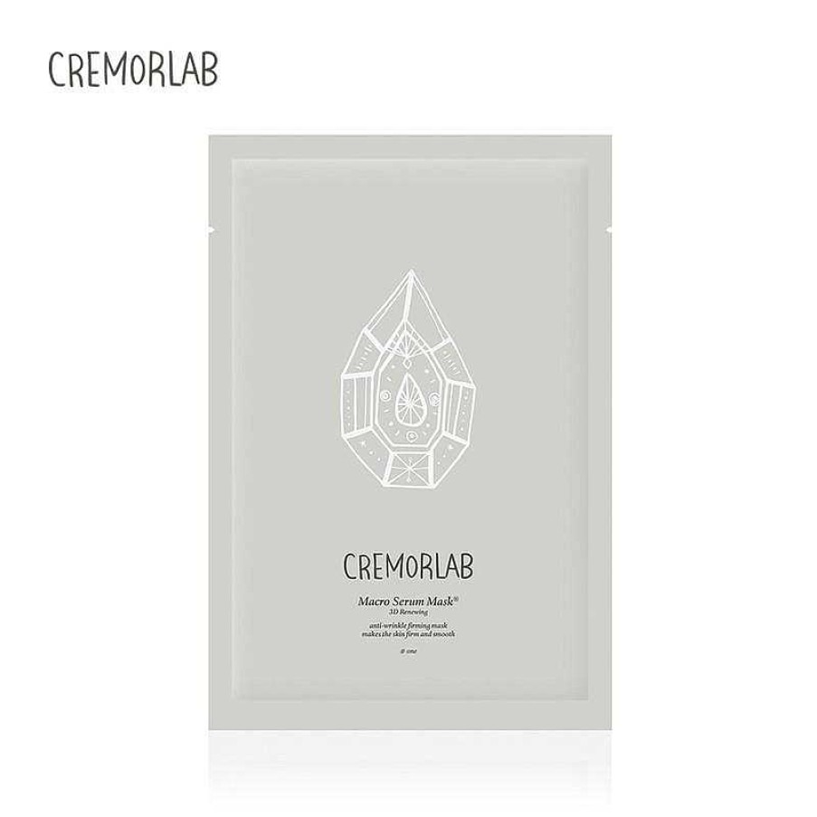 Cremorlab Mascarilla Facial | Mascarilla Facial Cremorlab Macro Serum Mask 3D Renewing