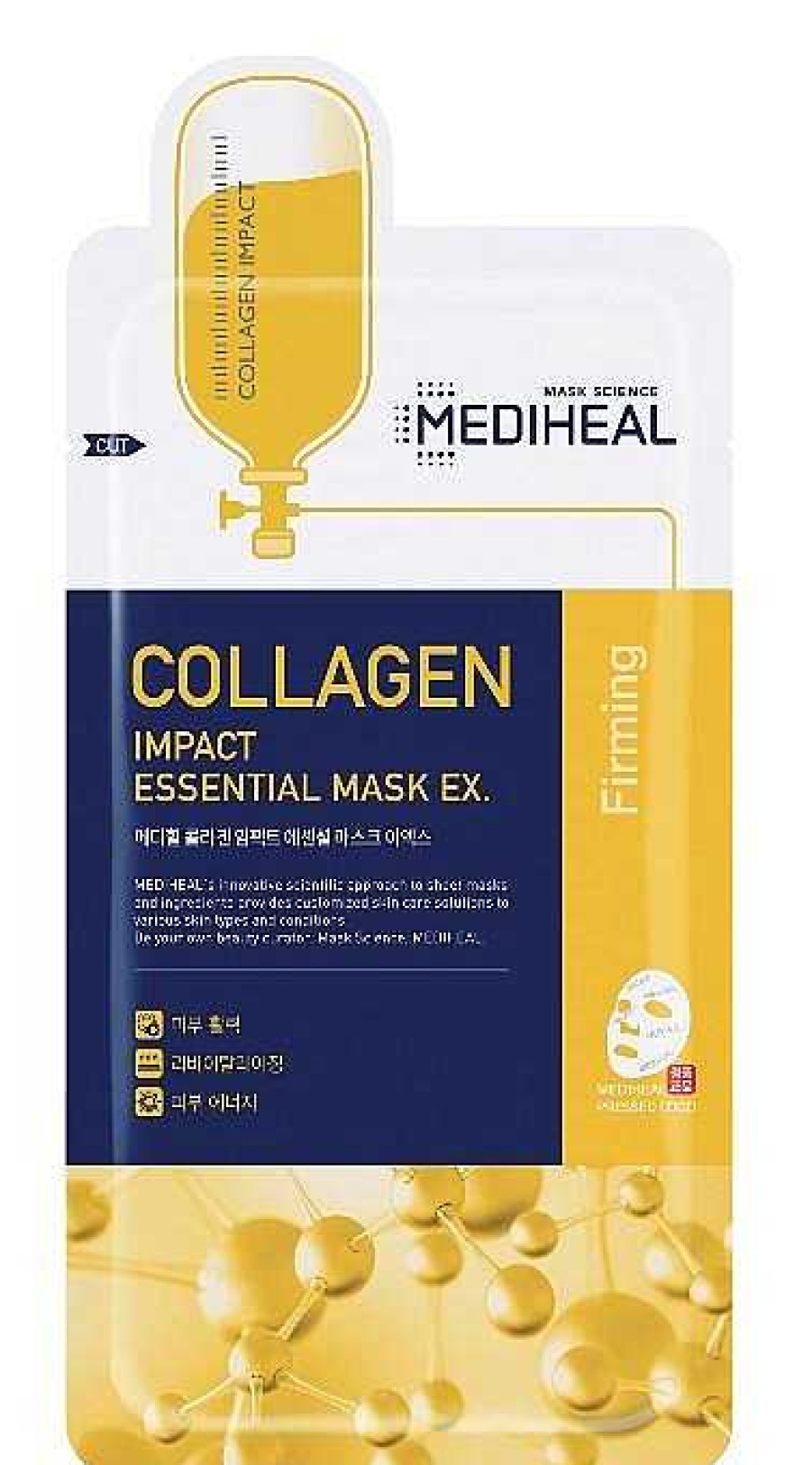 Mediheal Mascarilla Facial | Mascarilla Facial Mediheal Collagen Impact Essential Mask Ex