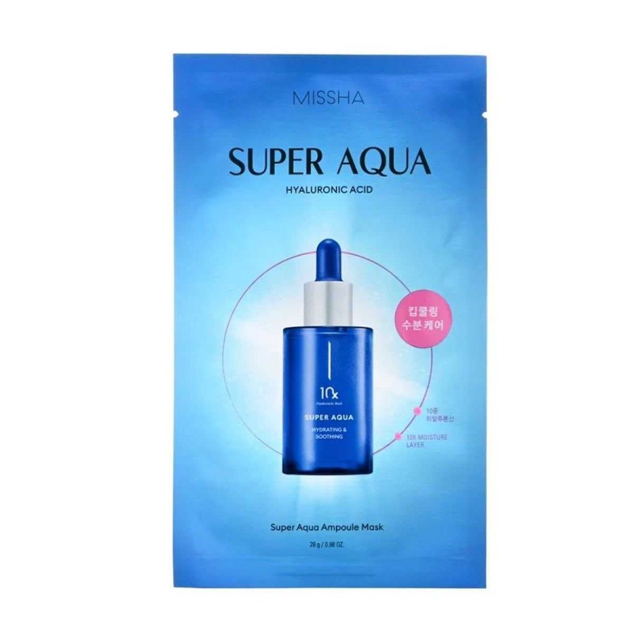 Missha Mascarilla Facial | Mascarilla Facial Missha Super Aqua Ampoule Mask 25G