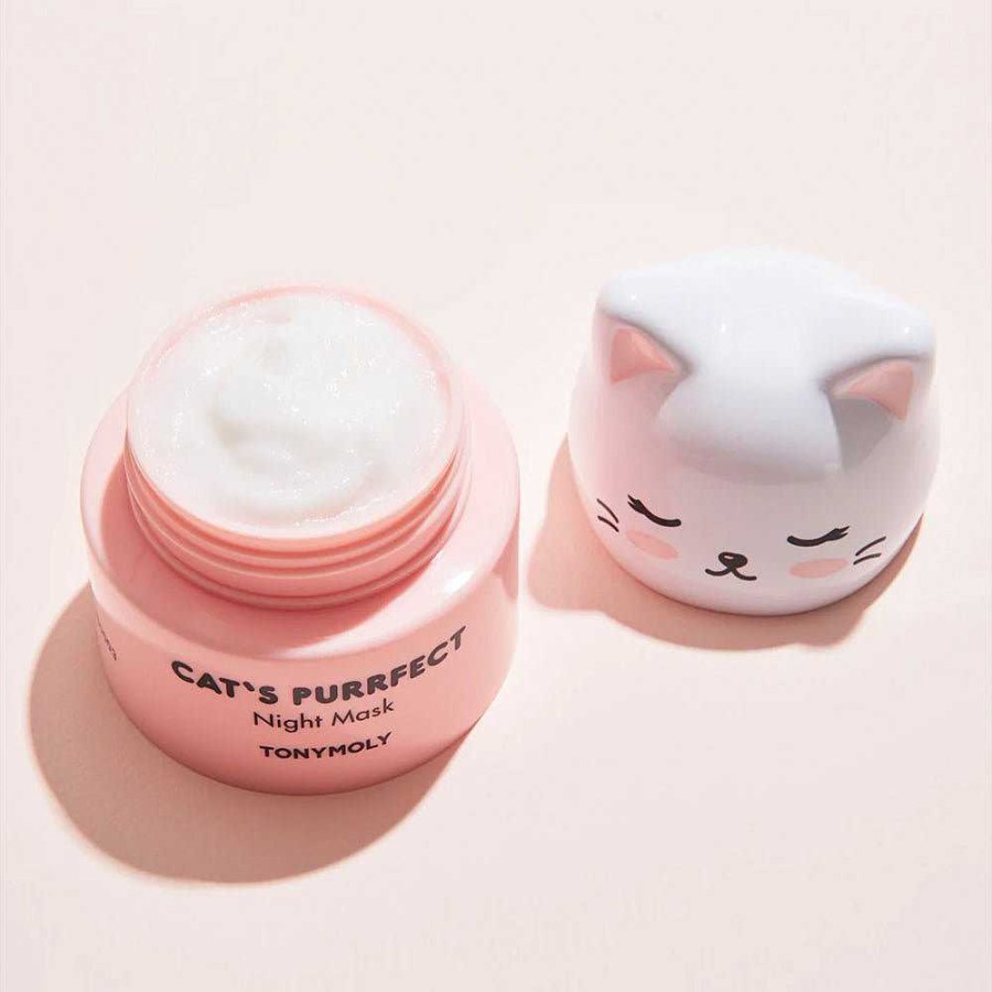 Tonymoly Mascarilla Facial | Mascarilla De Noche Tonymoly Cat'S Purrfect Night Mask 50G