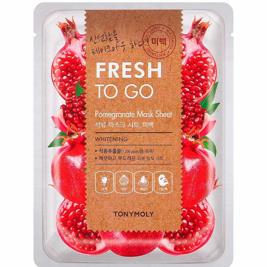 Tonymoly Mascarilla Facial | Mascrilla Facial Tonymoly Fresh To Go Pomegranate Mask Sheet 25G