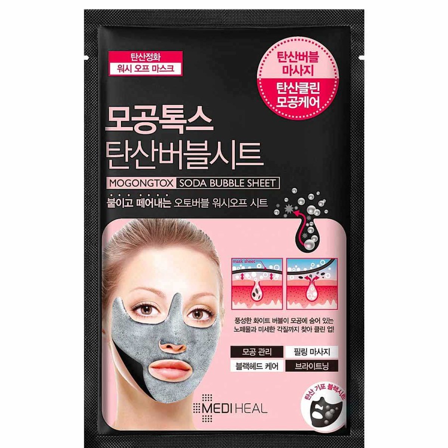 Mediheal Mascarilla Facial | Mascarilla Facial Mediheal Mogongtox Soda Bubble Sheet