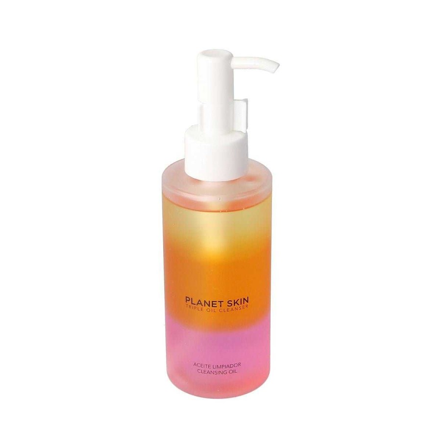 Planet Skin Aceites Limpiadores | Aceite Limpiador 3 En 1 Planet Skin Triple Oil Cleanser 150Ml