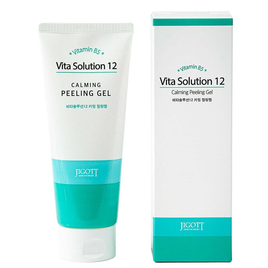 Jigott Exfoliante Facial | Gel Exfoliante Jigott Vita Solution 12 Calming