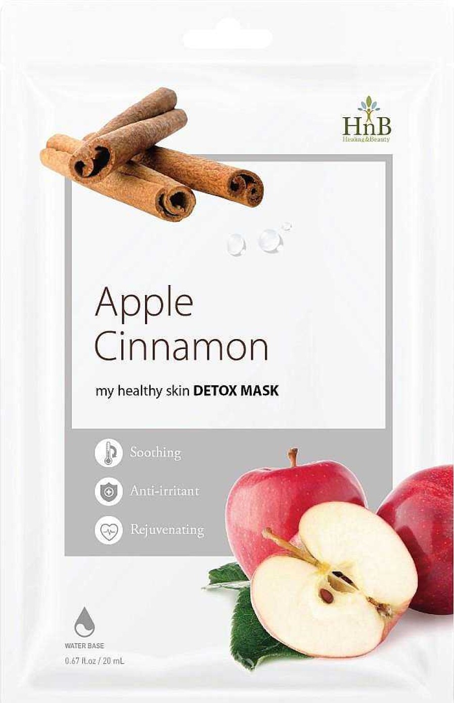 HNB Mascarilla Facial | Mascarilla Facial Hnb Apple Cinnamon Detox Mask