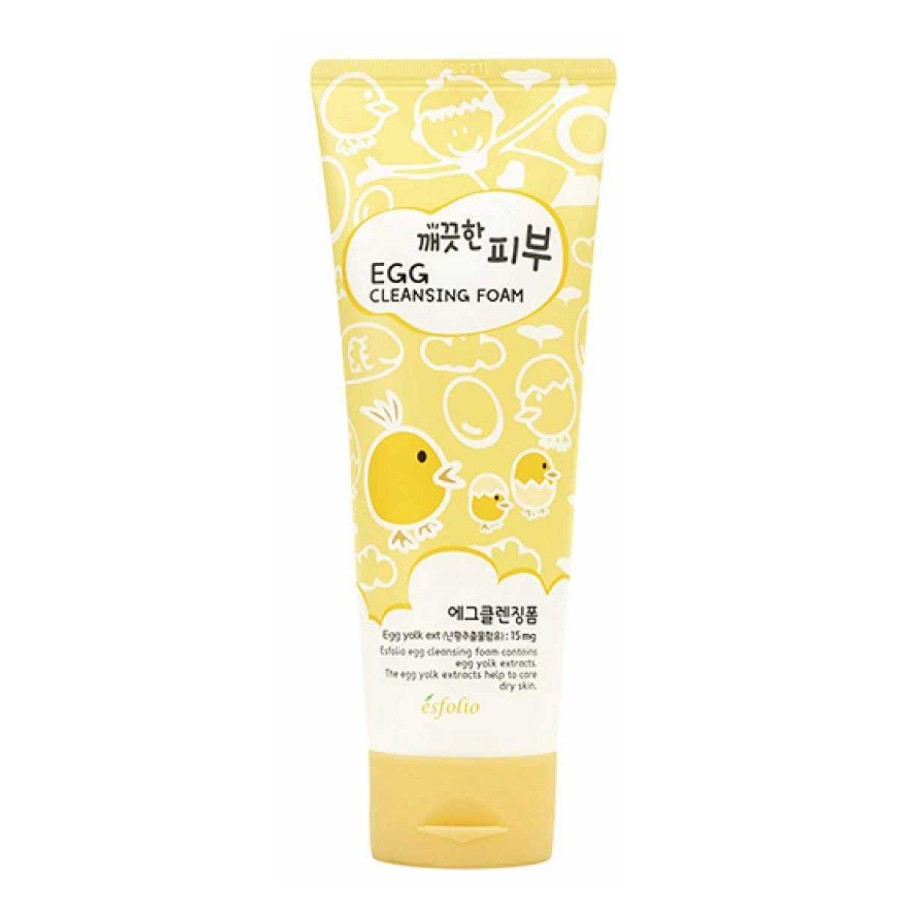 Esfolio Espumas Limpiadoras | Limpiador Facial Esfolio Pure Skin Egg Cleansing Foam 150G