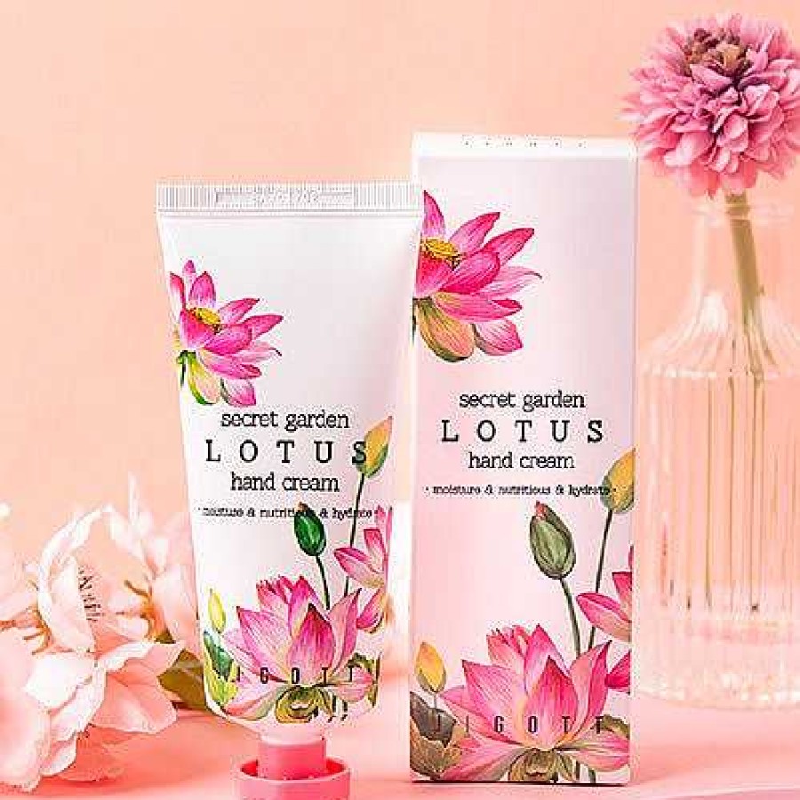 Jigott Crema De Manos | Crema De Manos Jigott Secret Garden Lotus Hand Cream