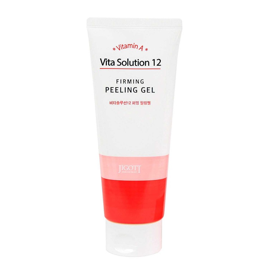 Jigott Exfoliante Facial | Gel Exfoliante Jigott Vita Solution 12 Firming