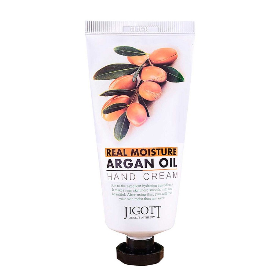 Jigott Crema De Manos | Crema De Manos Jigott Real Moisture Argan Oil Hand Cream