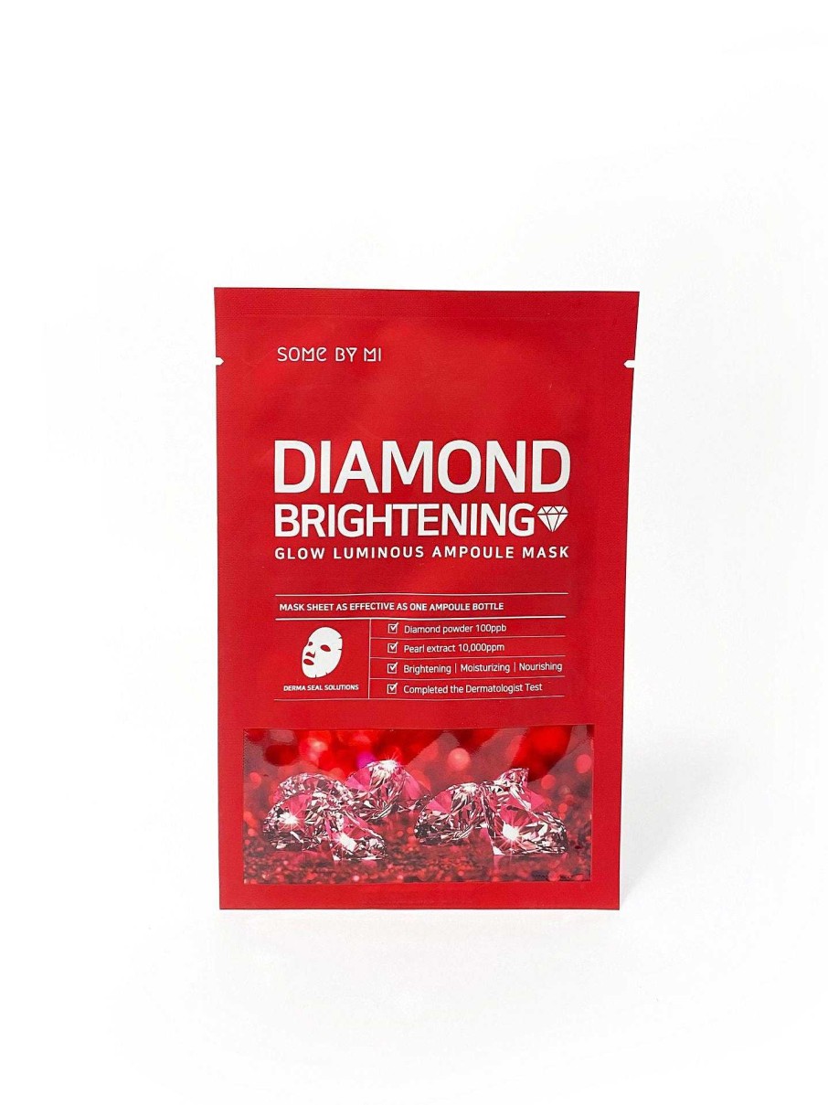 Some by Mi Mascarilla Facial | Mascarilla Facial Some By Mi Red Diamond Brightening Glow Luminous Ampoule Mask 25G