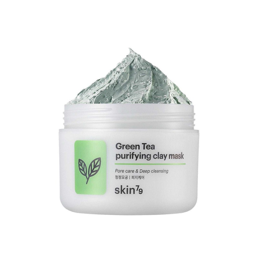 Skin79 Mascarilla Facial | Mascarilla Facial Skin79 Green Tea Clay 100Ml