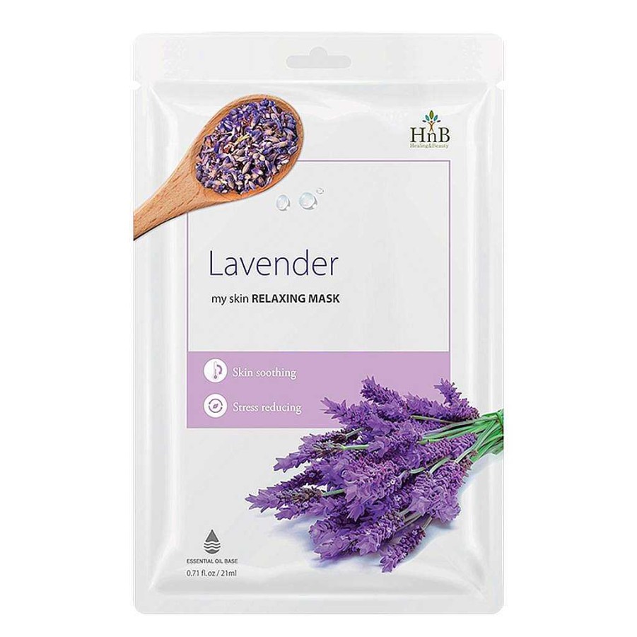 HNB Mascarilla Facial | Mascarilla Facial Hnb Lavender My Skin Relaxing Mask